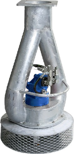 HSP16000 - Hydraulisch angetriebene Tauchpumpe, Förderleistung bei 5 m Förderhöhe: 16.000 L/min