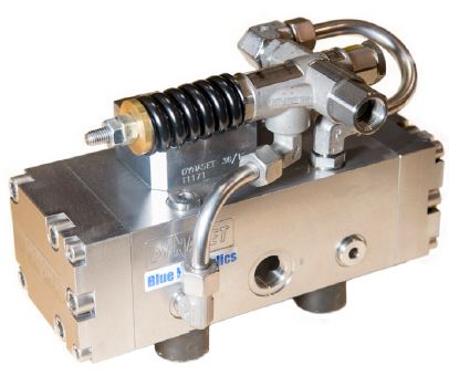 HPW520 - Hydraulisch angetriebene Wasser-Hochdruckpumpe, 30 L/min. bei 520 bar mit Umlaufventil