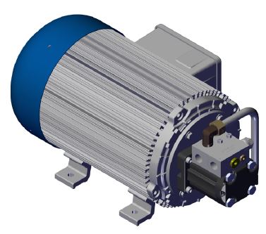 HG15,1 - Hydraulisch angetriebener Generator, IP 54
